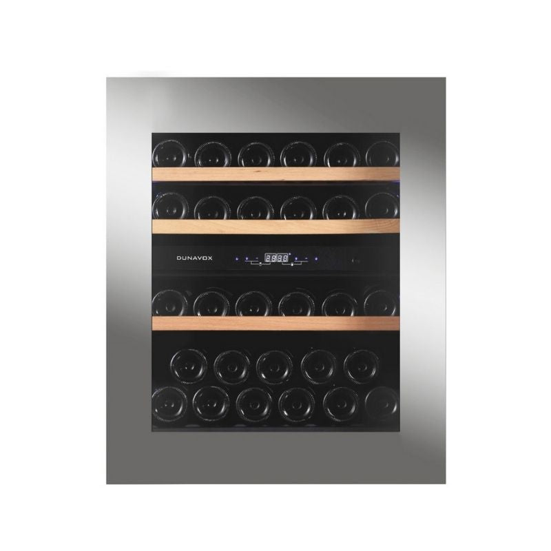Dunavox Inbouw Wijnklimaatkast | DAV-32.81DB.TO | 32 Flessen | 2 Zones | Push-to-open - Elite Wijnkoelkast