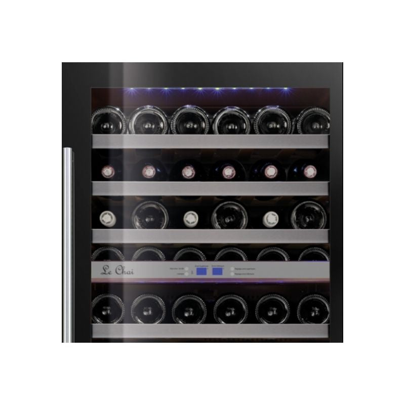 Le Chai Inbouw Wijnkoelkast | LB555 | 50 Flessen | 2 Zones - Mijn-Wijnkoelkast