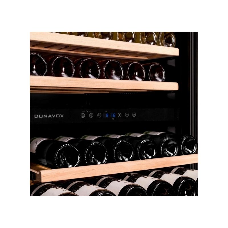 Dunavox Inbouw Wijnklimaatkast | DAV-32.81DB.TO | 32 Flessen | 2 Zones | Push-to-open - Elite Wijnkoelkast