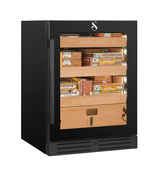 Swisscave Humidor CLB-160 900 Sigaren- Elite Wijnkoelkast