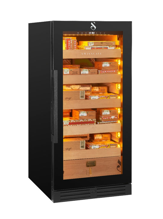 Swisscave Humidor CLB-360 1800 Sigaren- Elite Wijnkoelkast