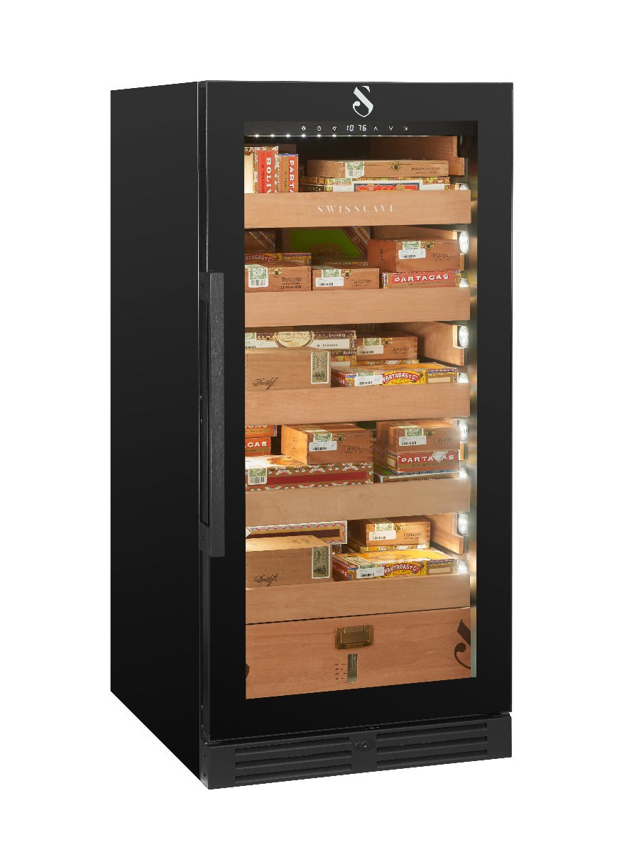 Swisscave Humidor CLB-360 1800 Sigaren- Elite Wijnkoelkast