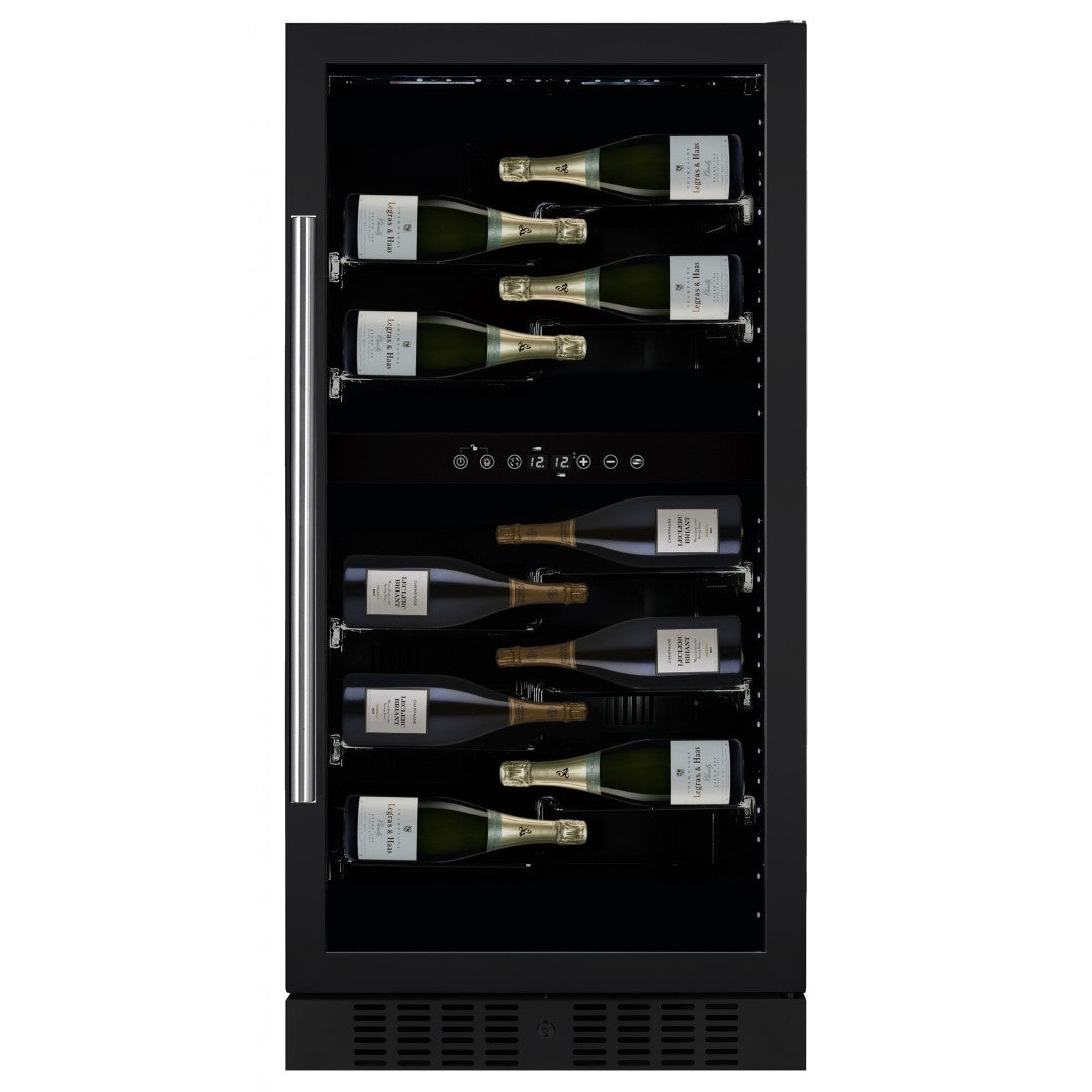 Dunavox Sera-58 Champagne Koelkast | DX-58.258DSS | 2 Zones - Elite Wijnkoelkast